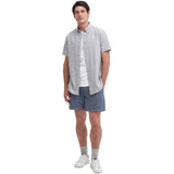 Barbour Oxtown S/S Skjorte  Herreskjorte - Pale Sage