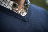 Seeland Pine V-Neck Pullover - Herre - Light Pine