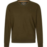 Seeland Pine V-Neck Pullover - Herre - Light Pine
