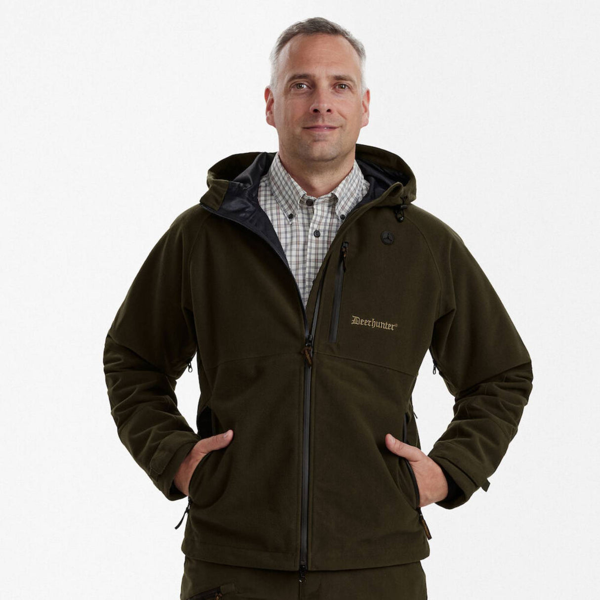 Deerhunter PRO Gamekeeper Jakke - kort - Herre - Peat