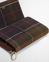 Barbour Rosa Læderpung - Dame - Brown/Classic Tartan