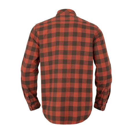 Härkila Scandinavian L/S Skjorte - Herre - Autumn Orange Check