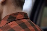 Härkila Scandinavian L/S Skjorte - Herre - Autumn Orange Check