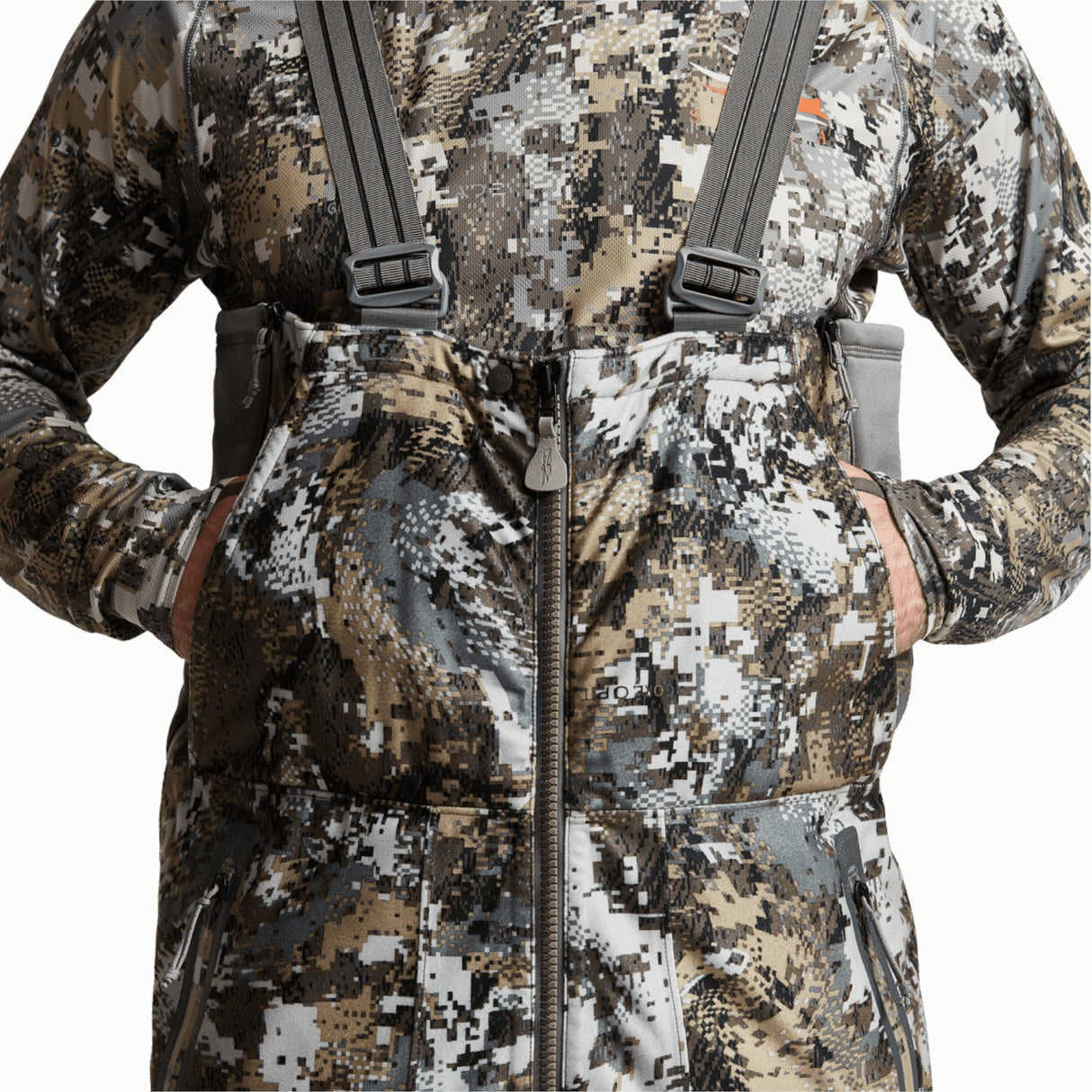 Sitka Incinerator Bib Overall - Herre - Optifade Elevated II