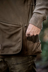 Härkila Skye Skydevest Waistcoat Herre - Willow Green/Shadow Brown