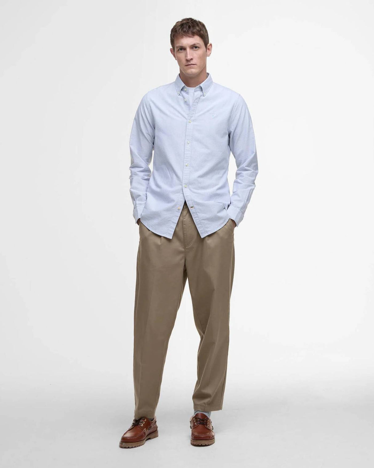 Barbour Oxtown Striped Tailored Skorte - Herre - Navy