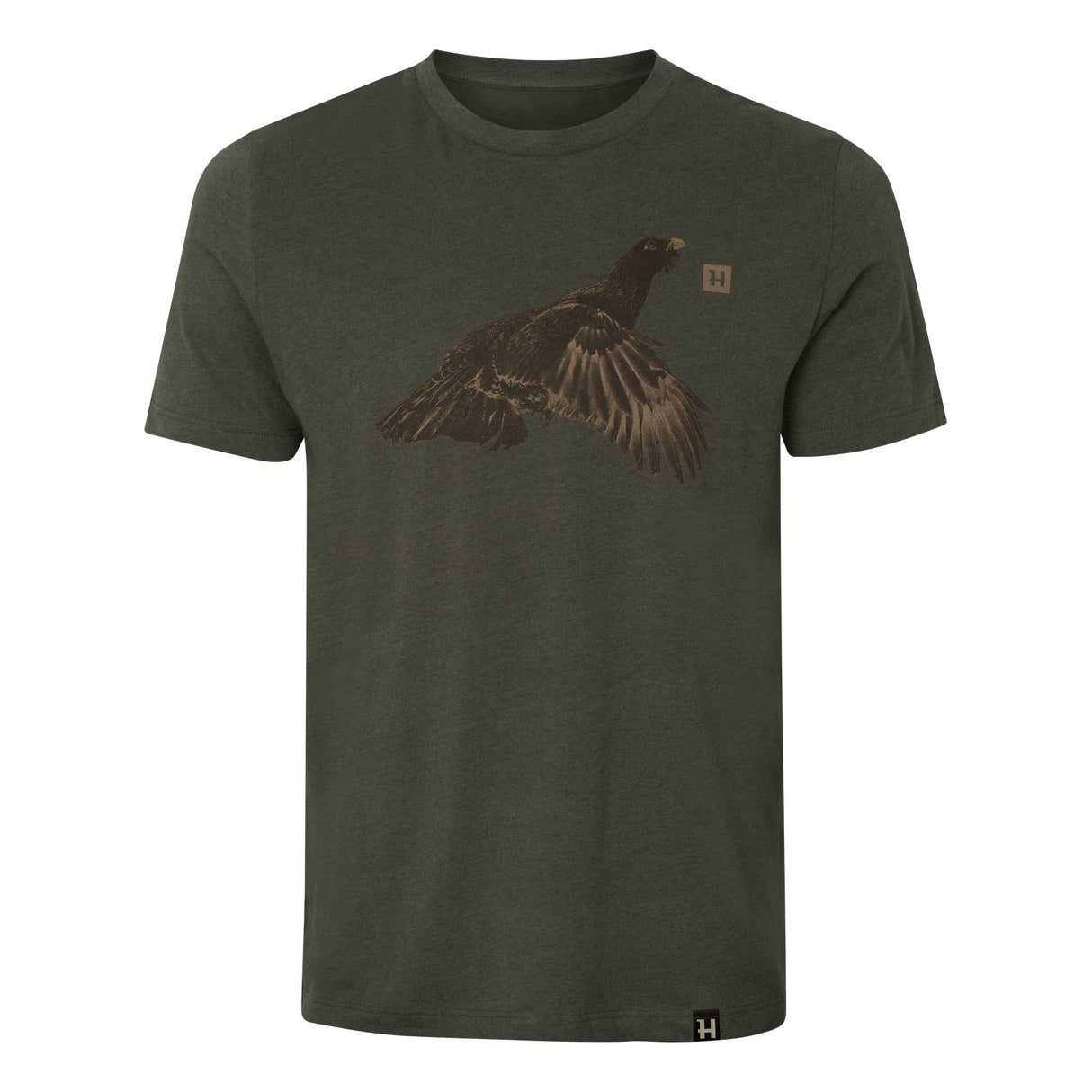 Härkila Topp S/S T-Shirt - Forest Night  Grouse