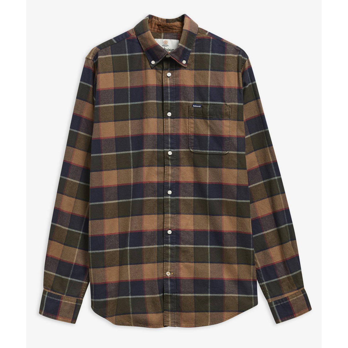 Barbour Valley Tailored Skjorte - Herre - Olive