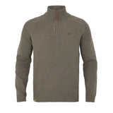 Härkila Vincent Merino Half Zip Pullover Herre - Dark Sand