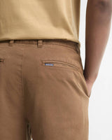 Barbour Washed Stretch Tailored Buks - Herre - Dark Sand