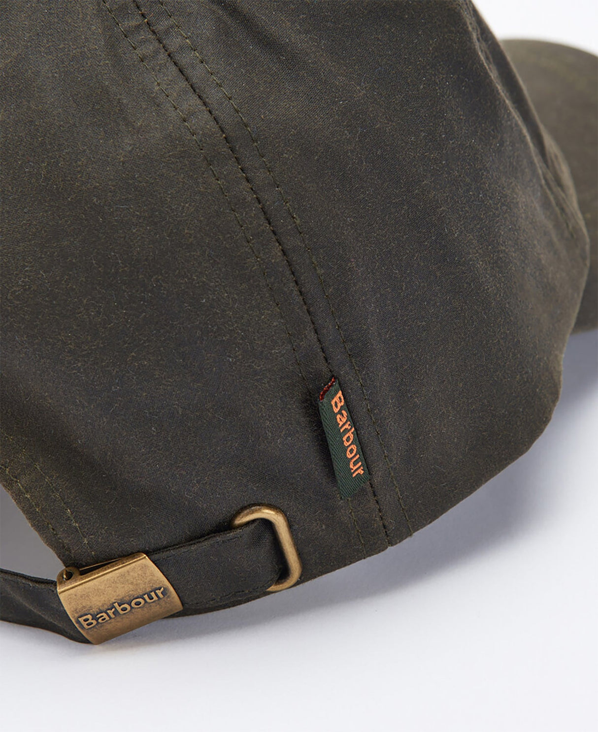 Barbour Wax Sports Kasket - Olive - One Size