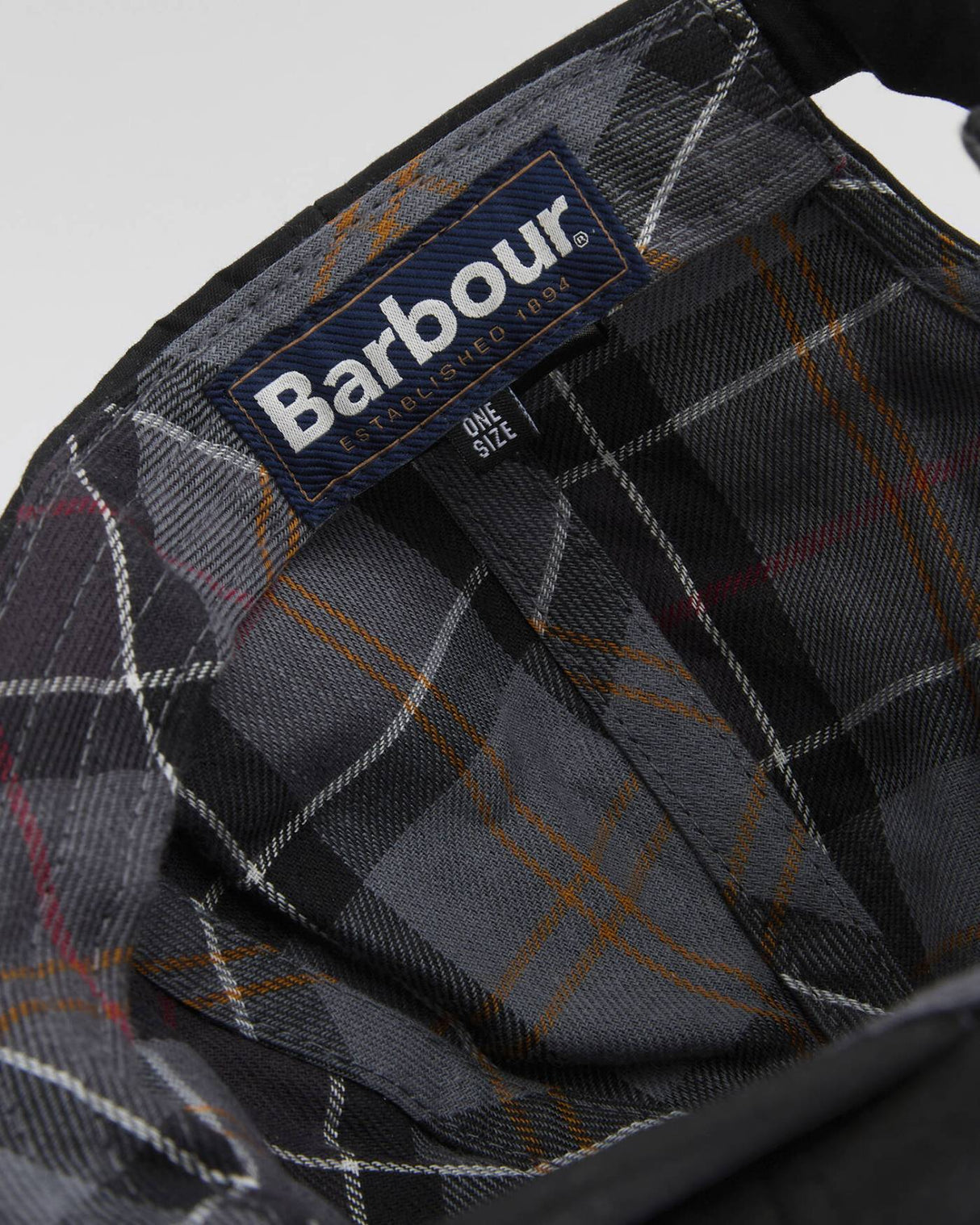 Barbour Wax Sports Kasket - Sort - One Size