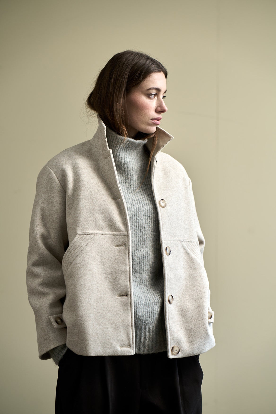 Kopenhaken Wooli Studio Jakke - Dame - Oat