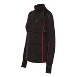HappyHot Yukon ½-zip Varmeundertrøje - Dame - Sort