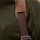 Härkila Vincent Merino Half Zip Pullover - Herre - Demitasse Brown
